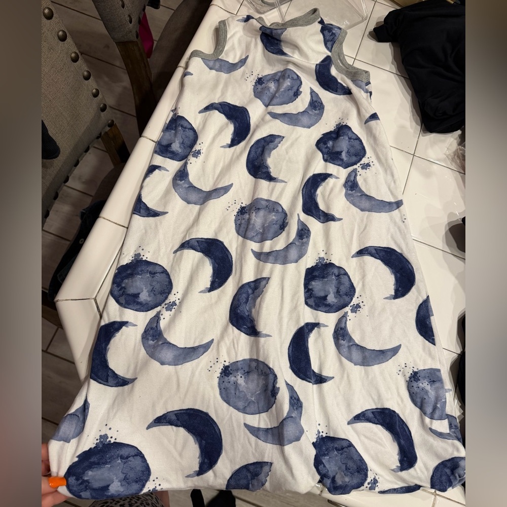 Burt's Bees Navy Moon Watercolor Sleep Sack